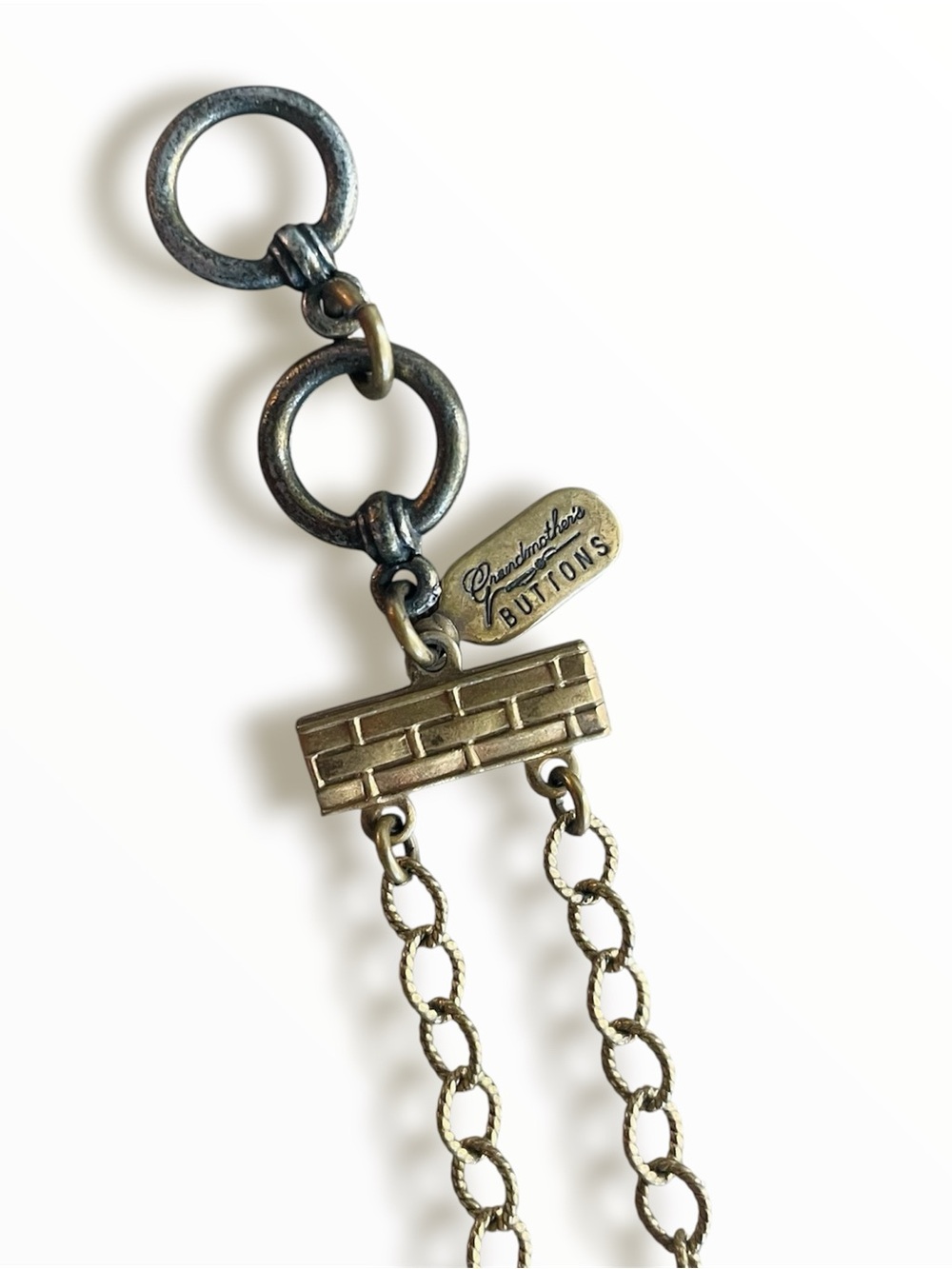 Grandmother’s Buttons Vintage Handmade Art Deco Filigree Style Button Bracelet - Picture 5 of 7
